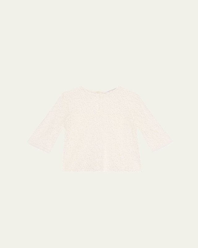 Lace Short Sleeve T-Shirt